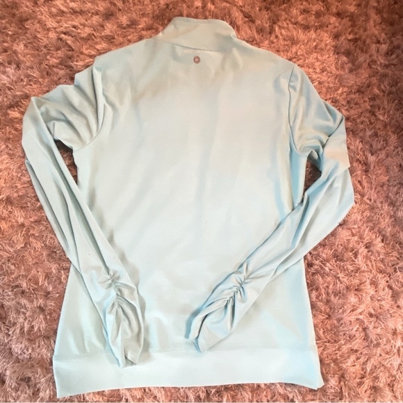 90 Degree By Reflex Ruched Sports Zip Up Jacket - Picture 2 of 3